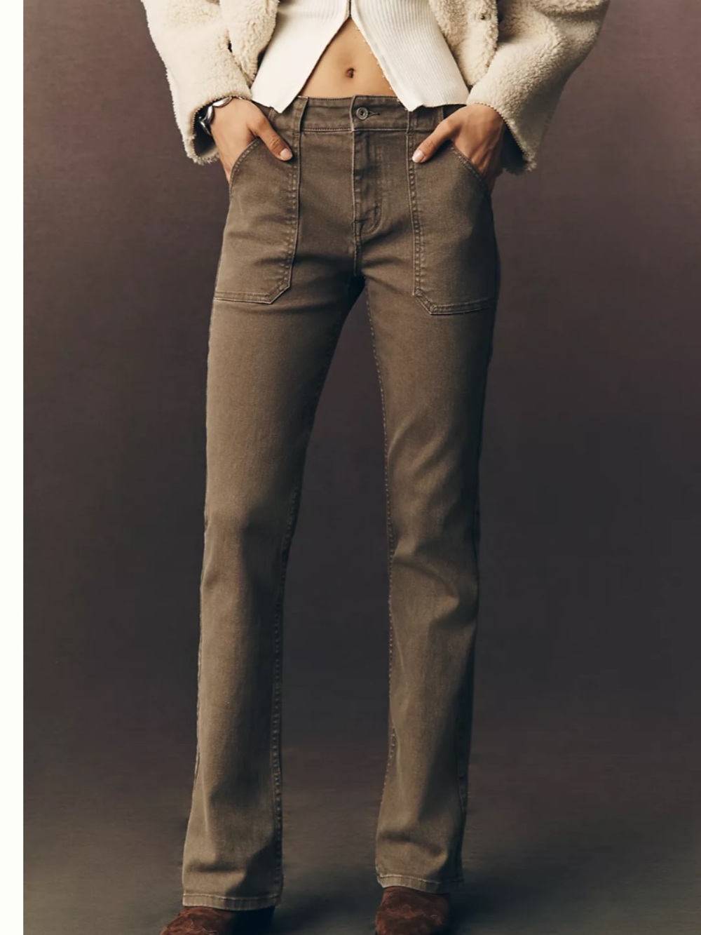 Sanctuary Mid-Rise Bootcut Pants 29